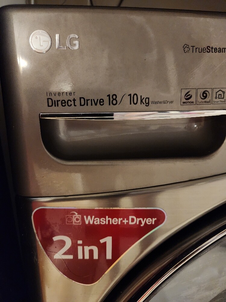 LG Washing and Dryer Combo 18k/10 - 7