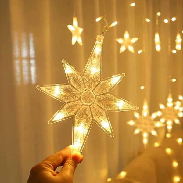 LED Lantern with Star & Moon - 2