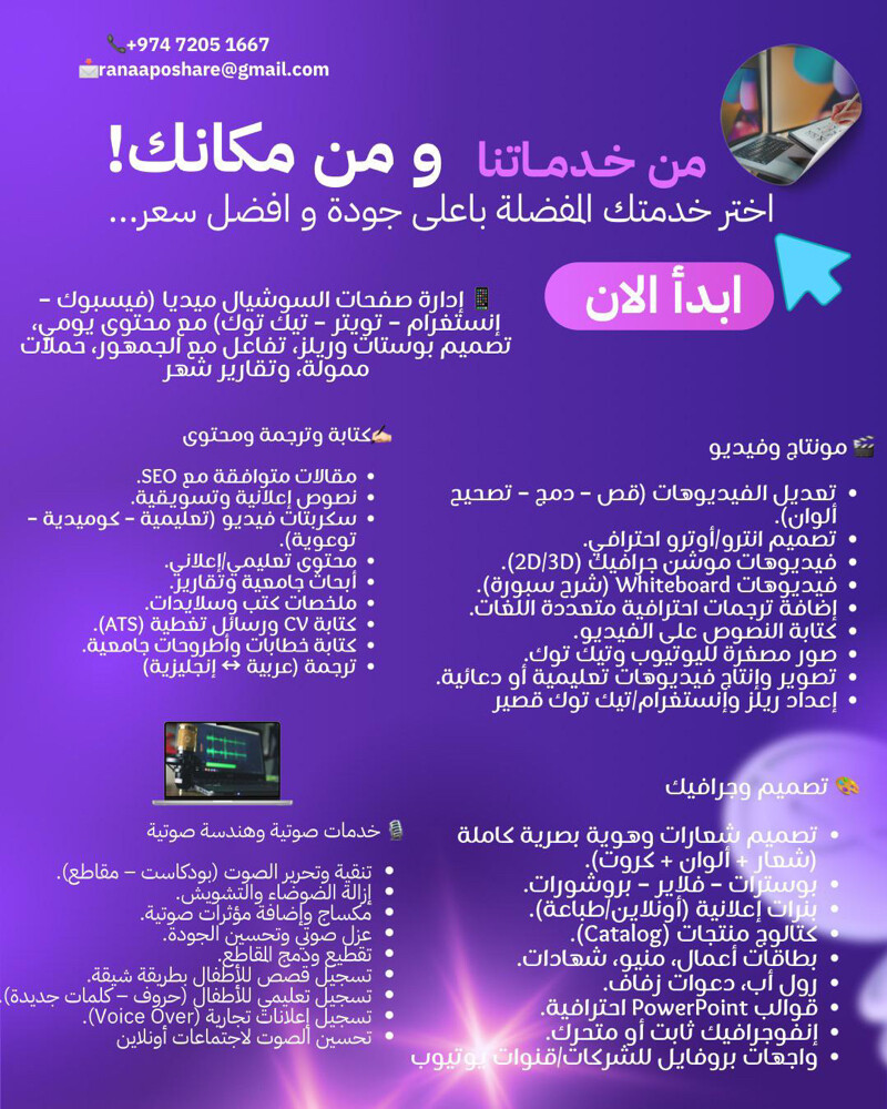 Photographer & Graphic Designer - 1