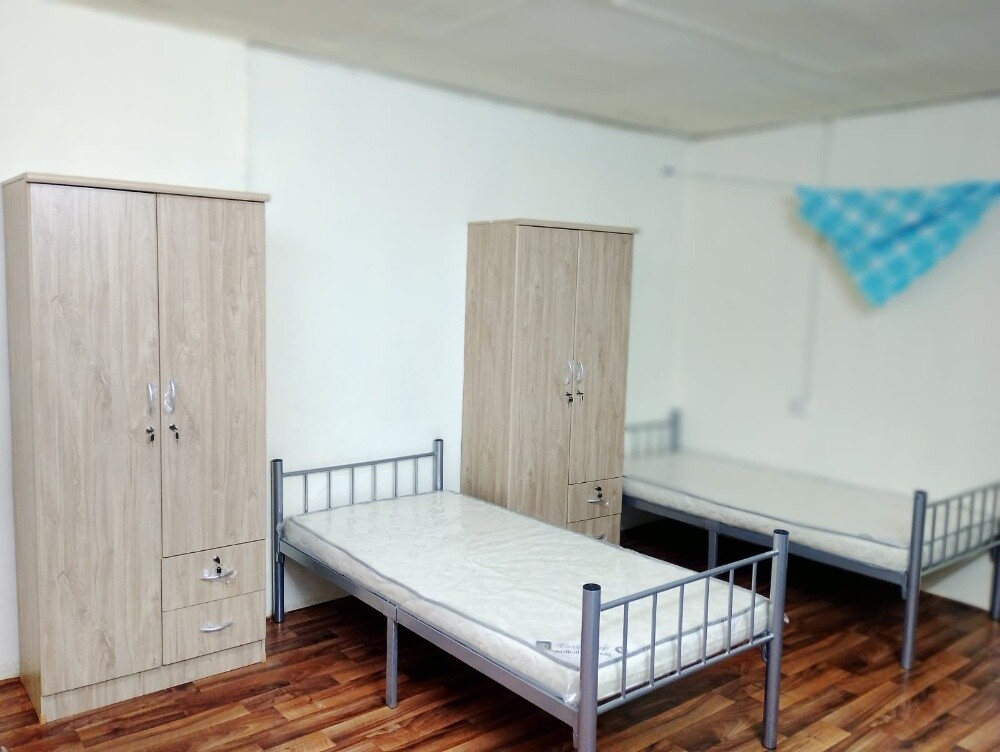 new steel single or double bed - 10