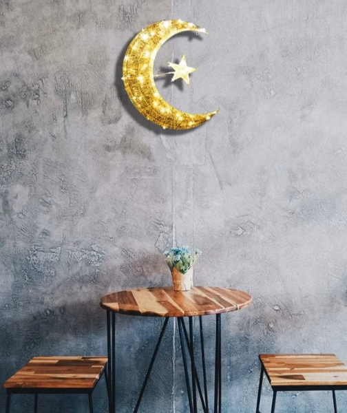Ramadan Lantern & Crescent LED - 4