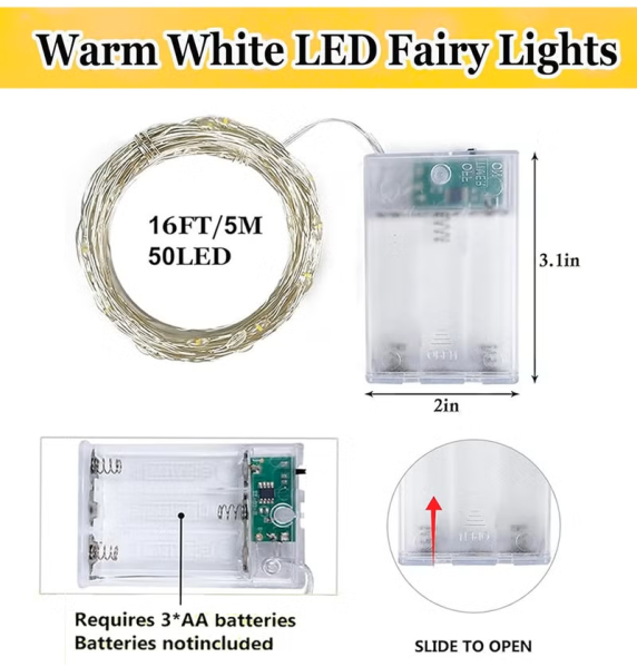 LEDs Eid Fairy 50 Lights - 3
