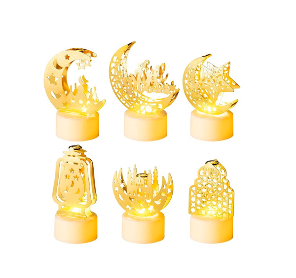6PCS Ramadan & Eid LED Mini Light - 1