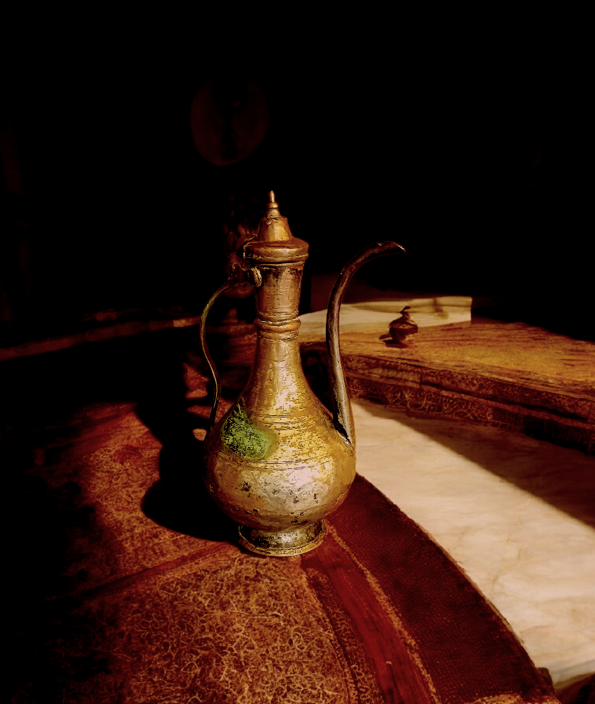 Antique Islamic ewer - 5
