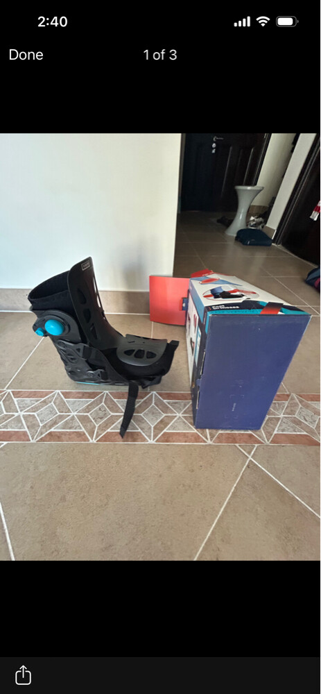 walking boot - 2