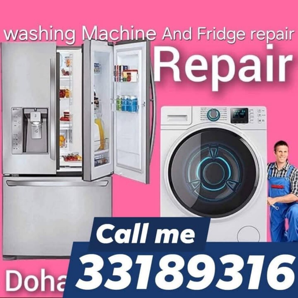 FRIDGE  repaid  WASHING machine - 1