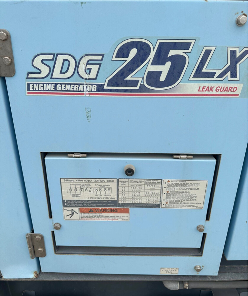 genretor 25 kv made in jaban - 2