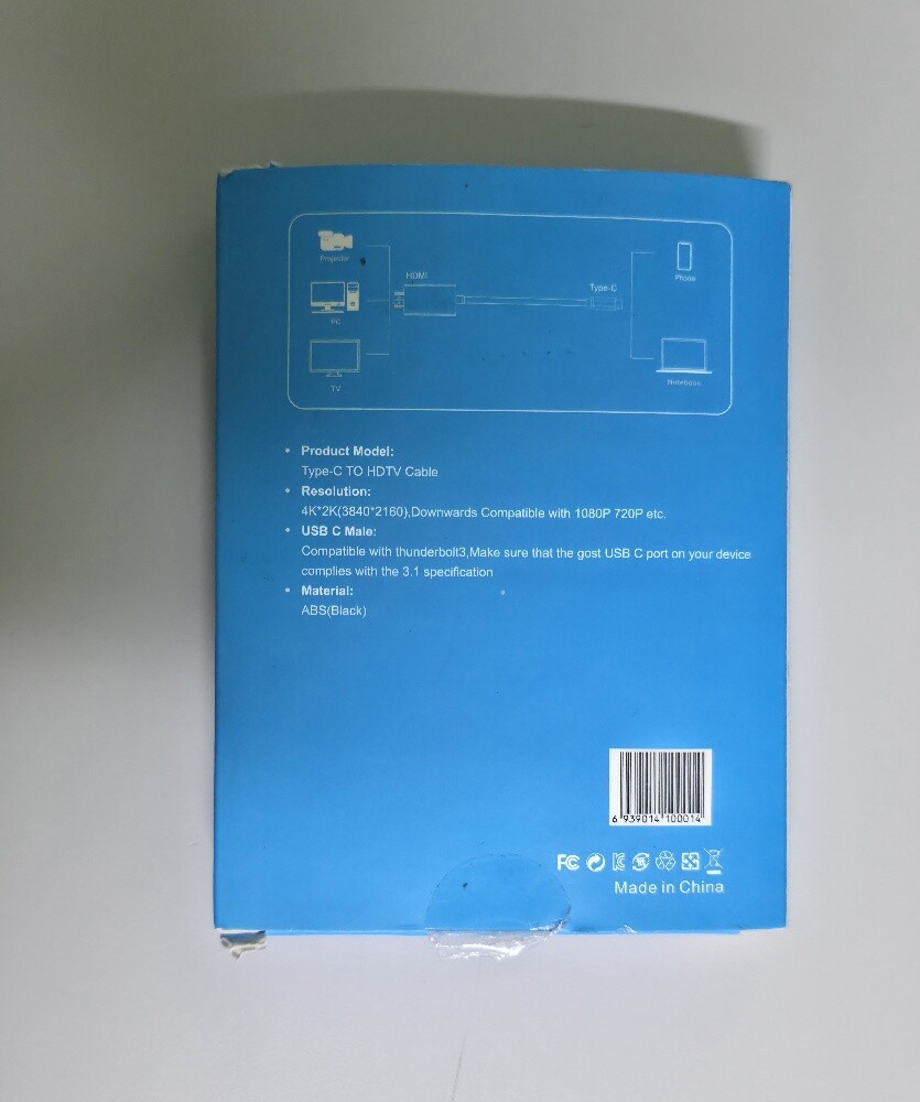 TYPE-C Type-C TO HDMI CABLE - 2