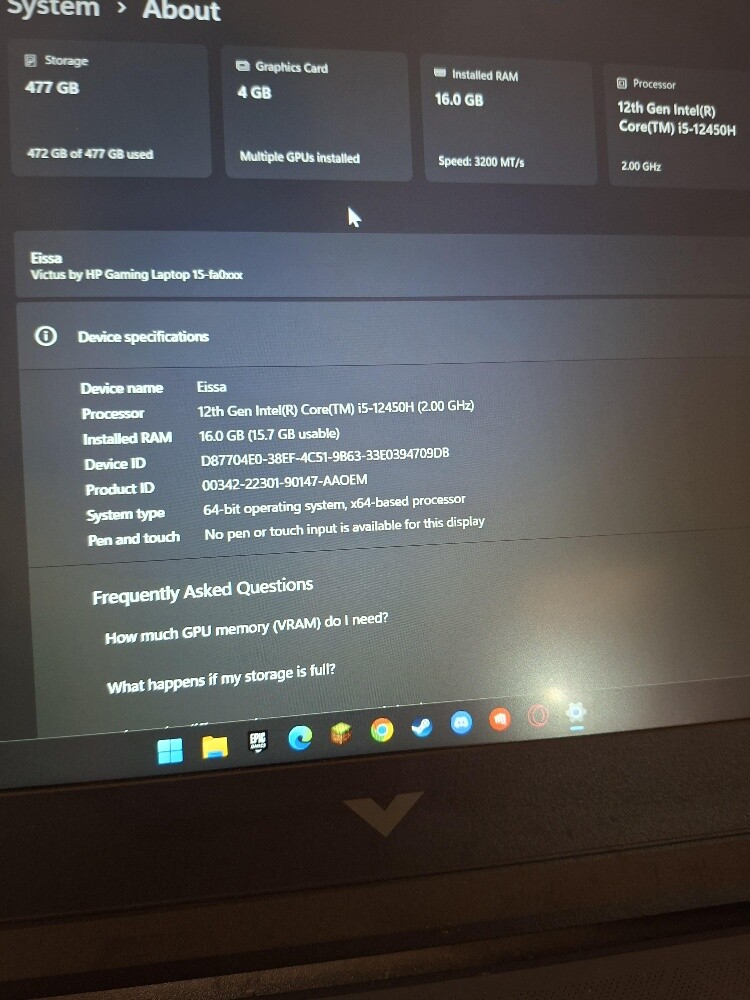 hp victus gaming laptop - 4