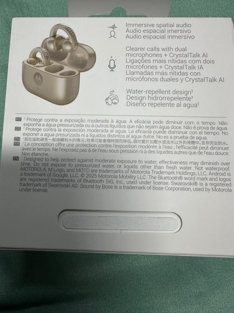 boss moto loop air buds crystal - 3