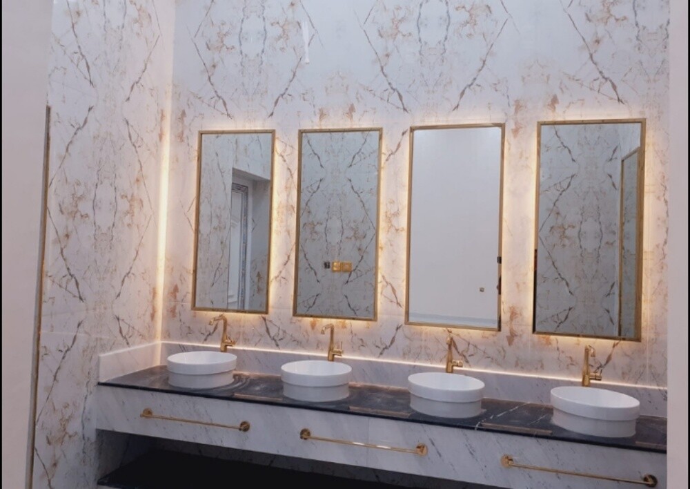 مغاسل رخام ودرج وارضيات - 3