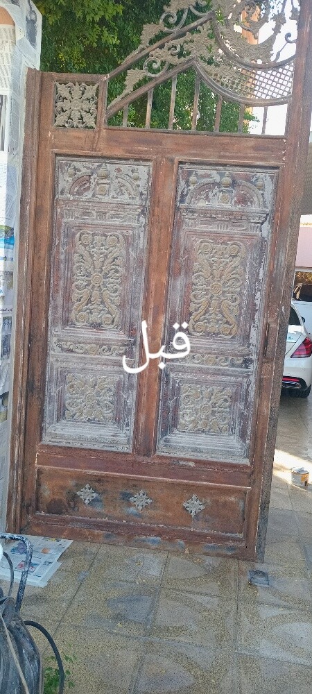 صبغ أبواب الحديد والخشب - 6