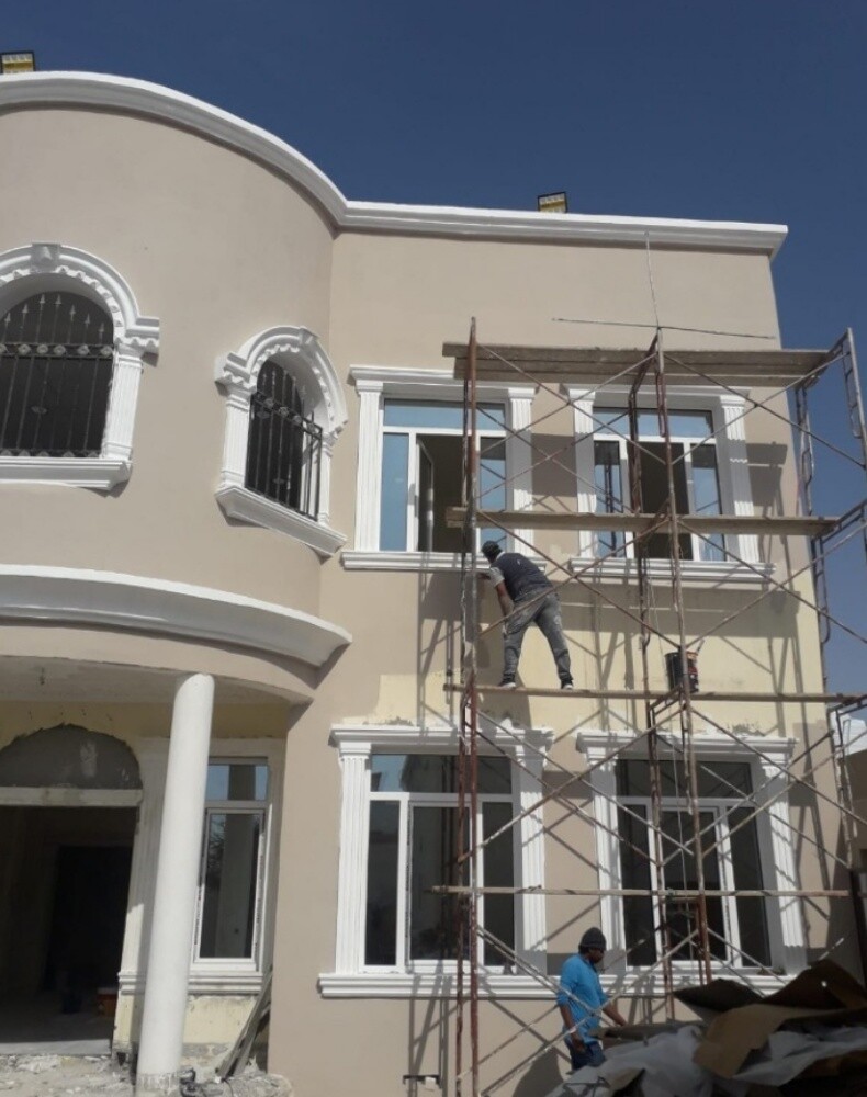 ديكورات الجى ار سي وصبغ واجهات - 3