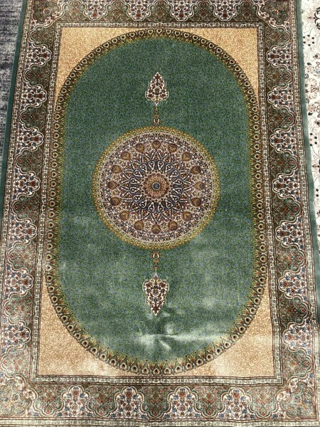 Iranian Shana Silk Carpet - 3