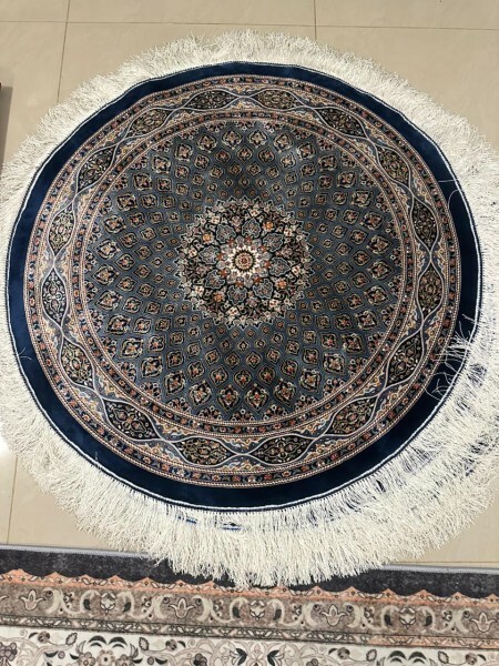 Iranian Shana Silk Carpet - 4