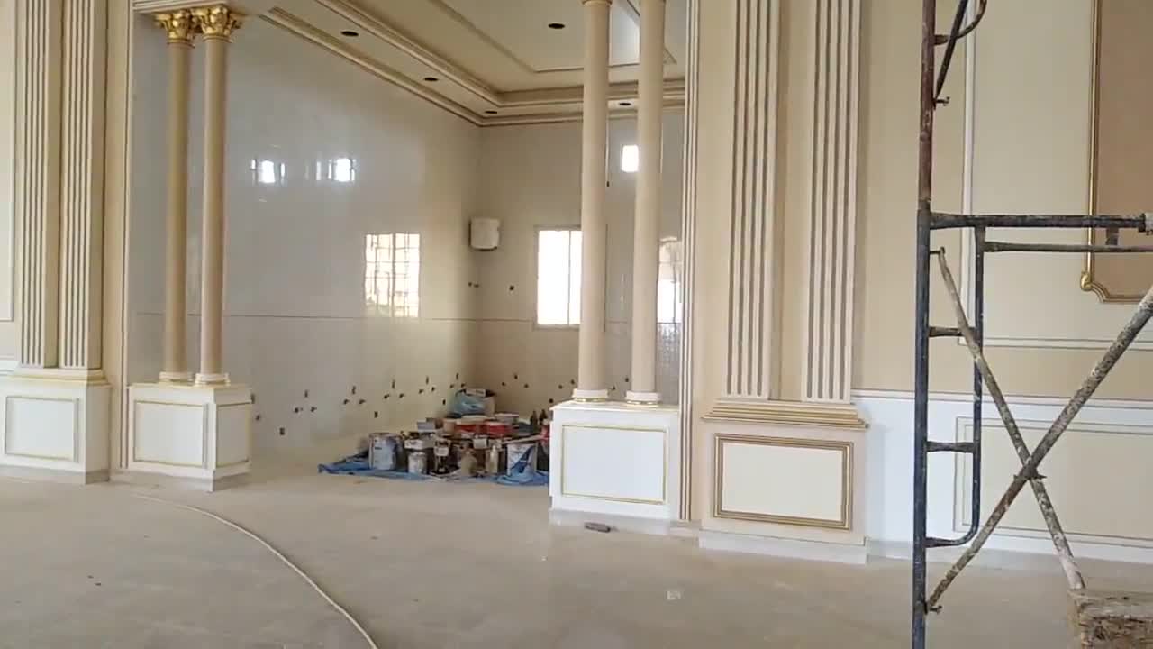 أعمال ديكورات الجبس والصبغ - 1