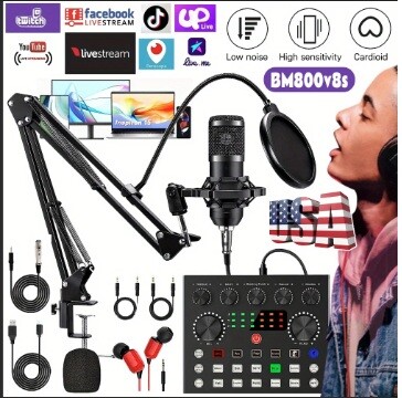 Condenser Microphone and stand - 1