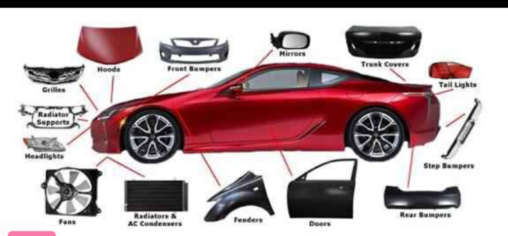 all cars spare parts with fixing. - 8