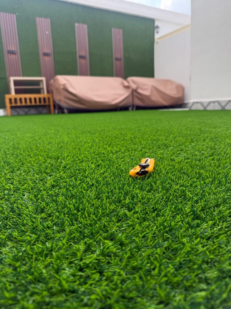 Floors covered with gass carpets. - 12