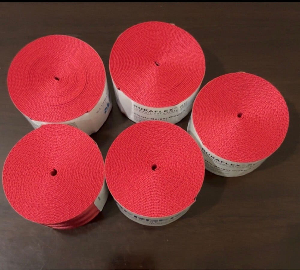 Red Seatbelts ( 3 pieces) - 1