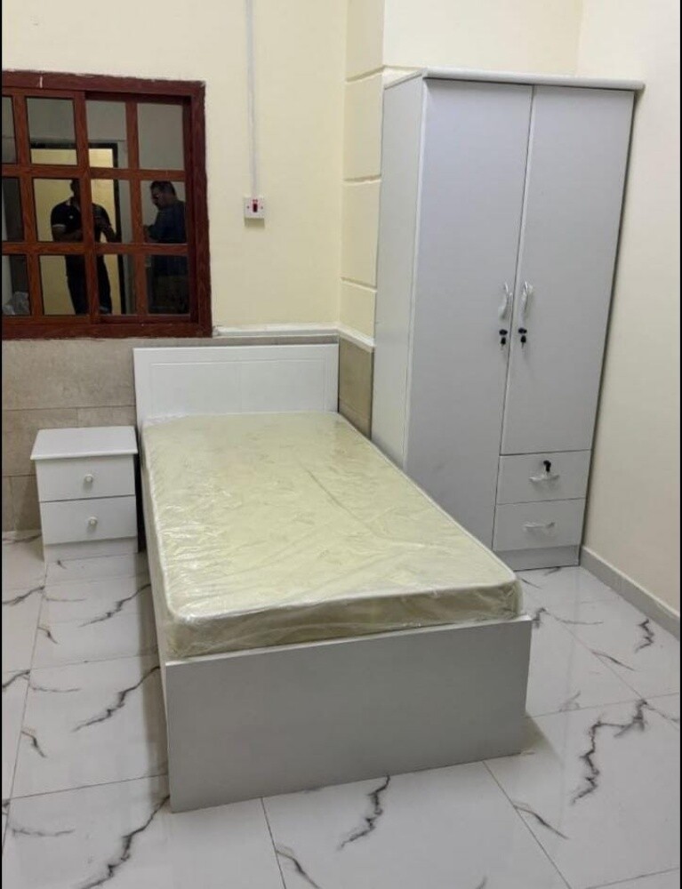 new wooden single bedroom set - 12