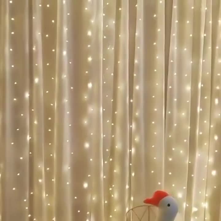 LED Fairy Curtain 300 Lights - 7