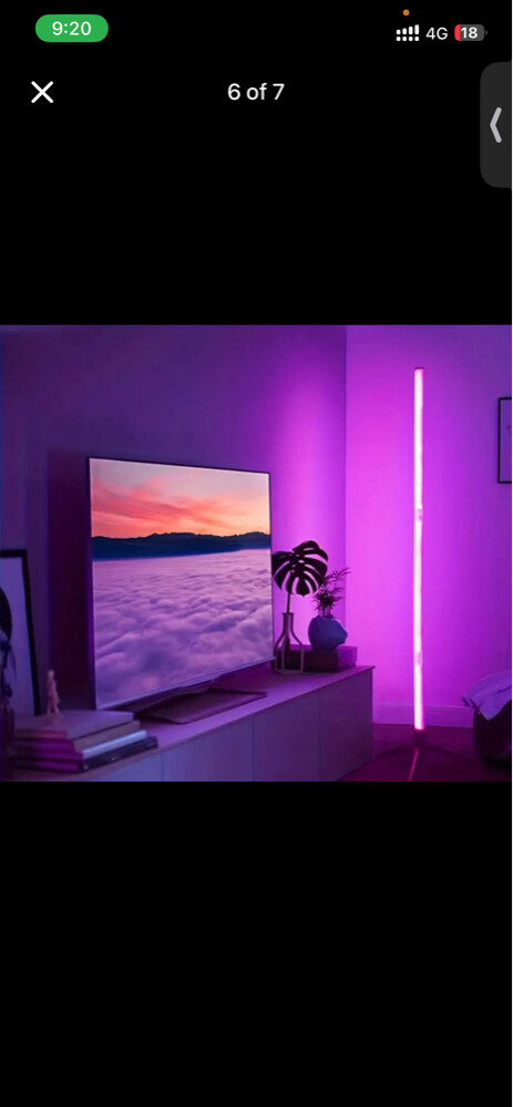 Rgb Floor Lamp With Remote - 5