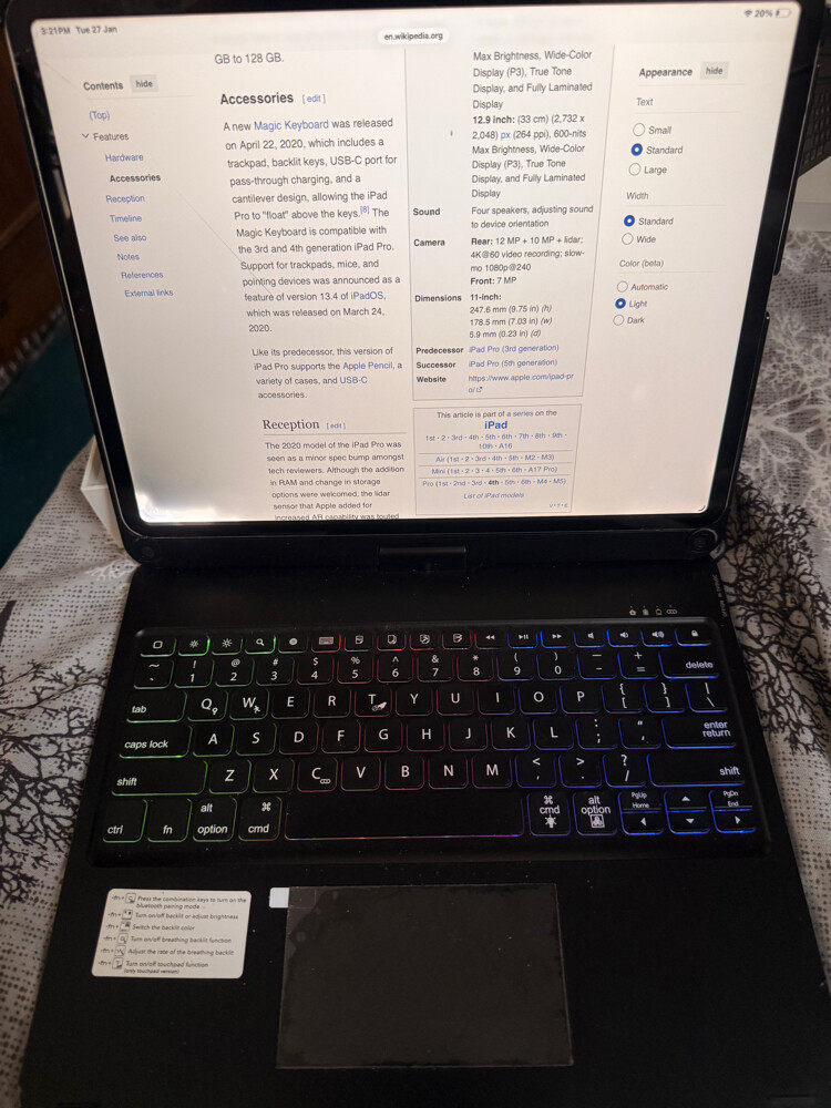 Apple IPad Pro 12.9 4th Gen + Acc - 11