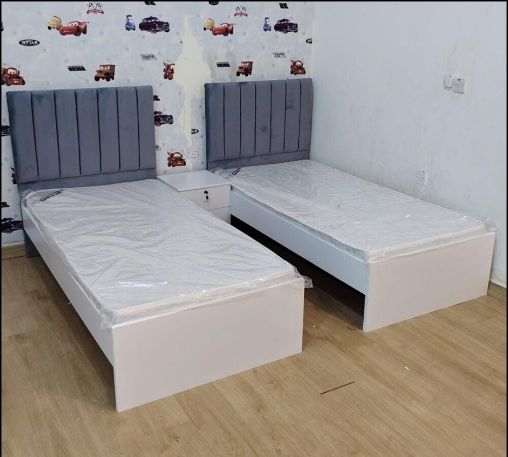 new clothes wooden single bed - 21