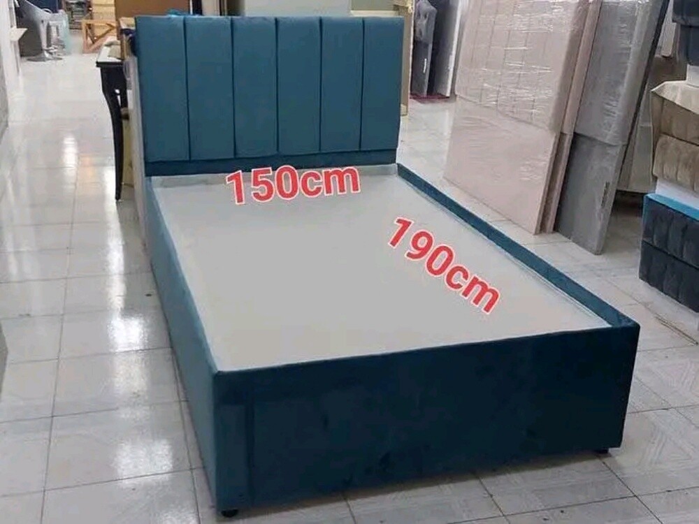 new clothes wooden single bed - 28