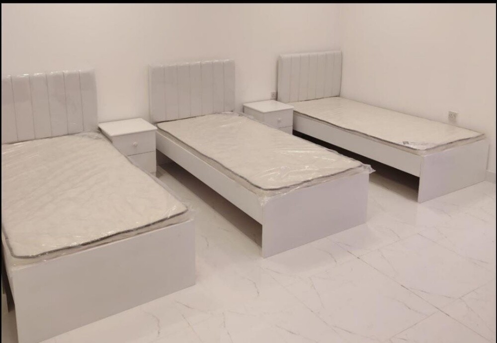 new clothes wooden single bed - 5