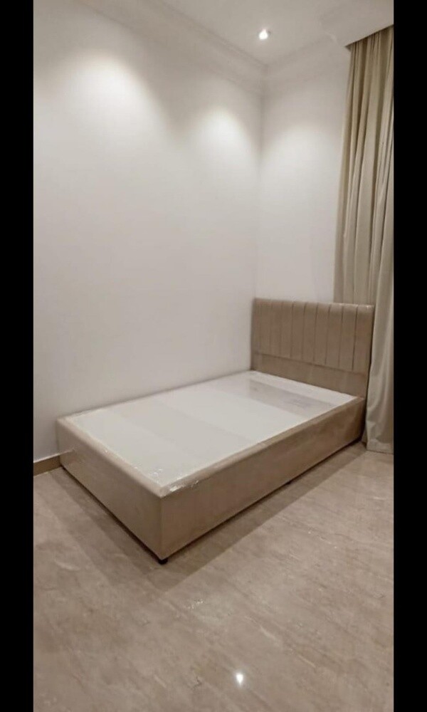 new clothes wooden single bed - 11
