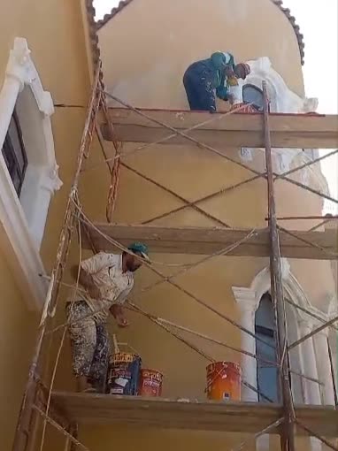 صبغ واجهة فيلا من الخارج والداخل - 1