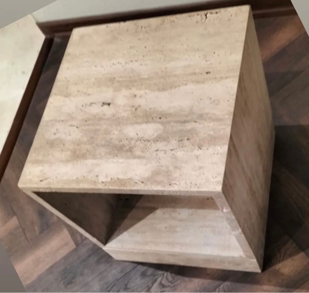 marble side table - 1