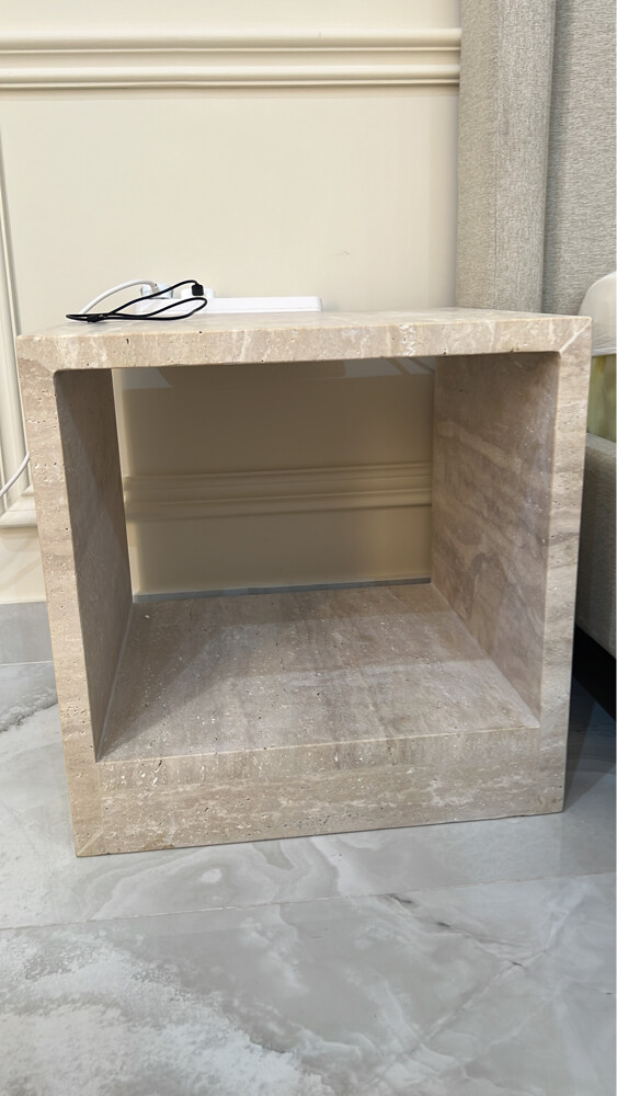 marble side table - 2
