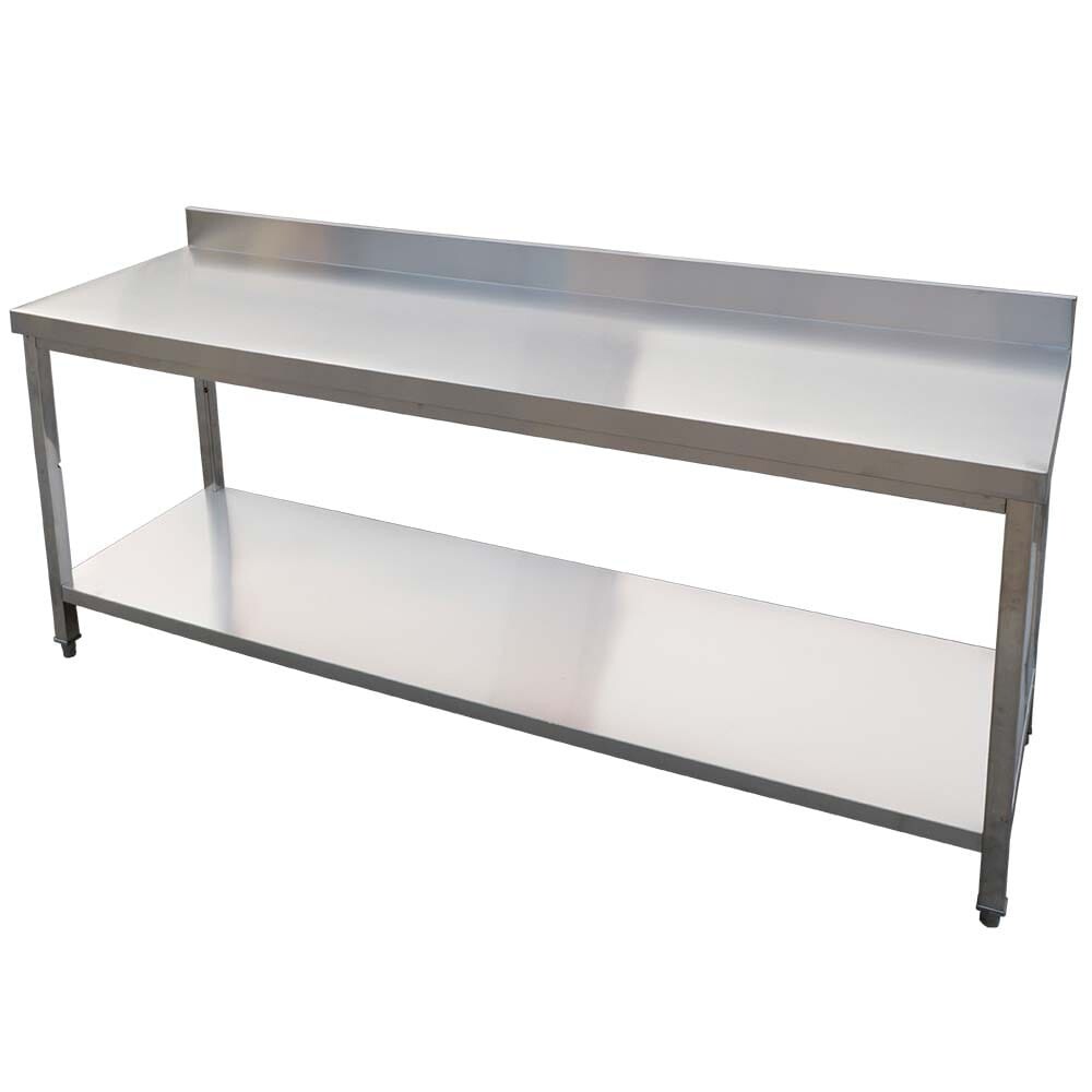 SS Table with Bottom shelf - 5
