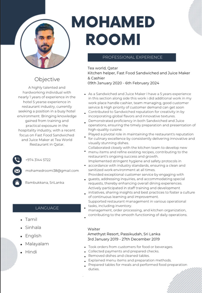 looking for job - 1