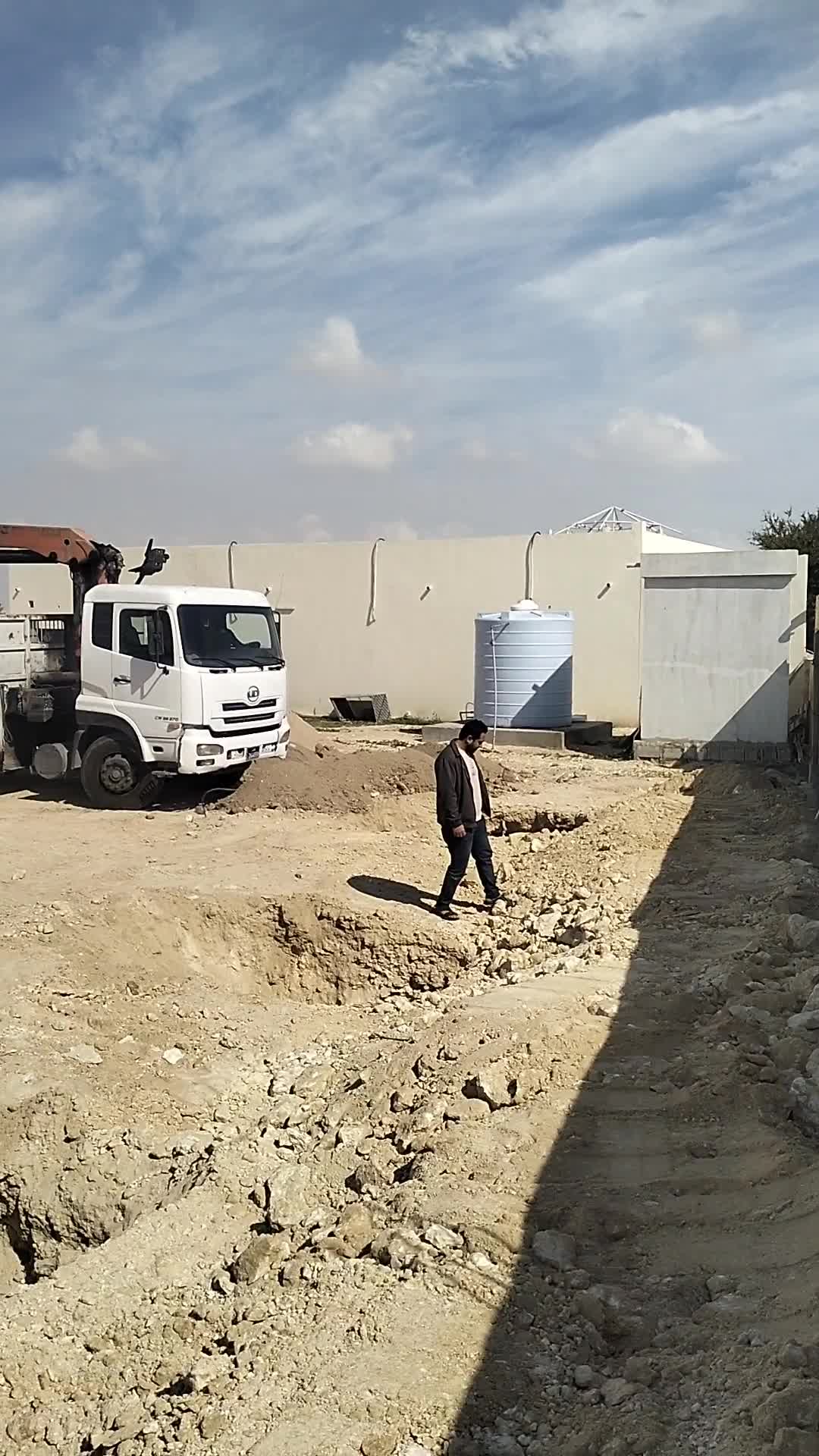 بناء عزب واسوار العزب - 1