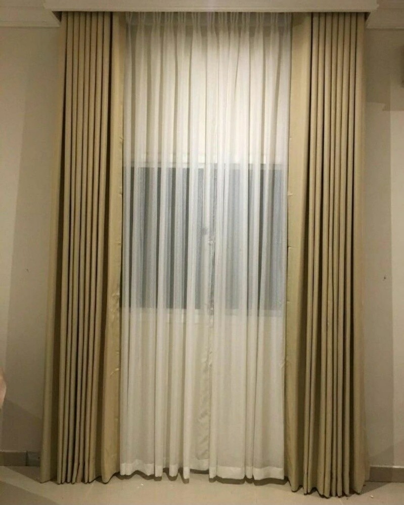carpet wallpaper curtain fixing - 3