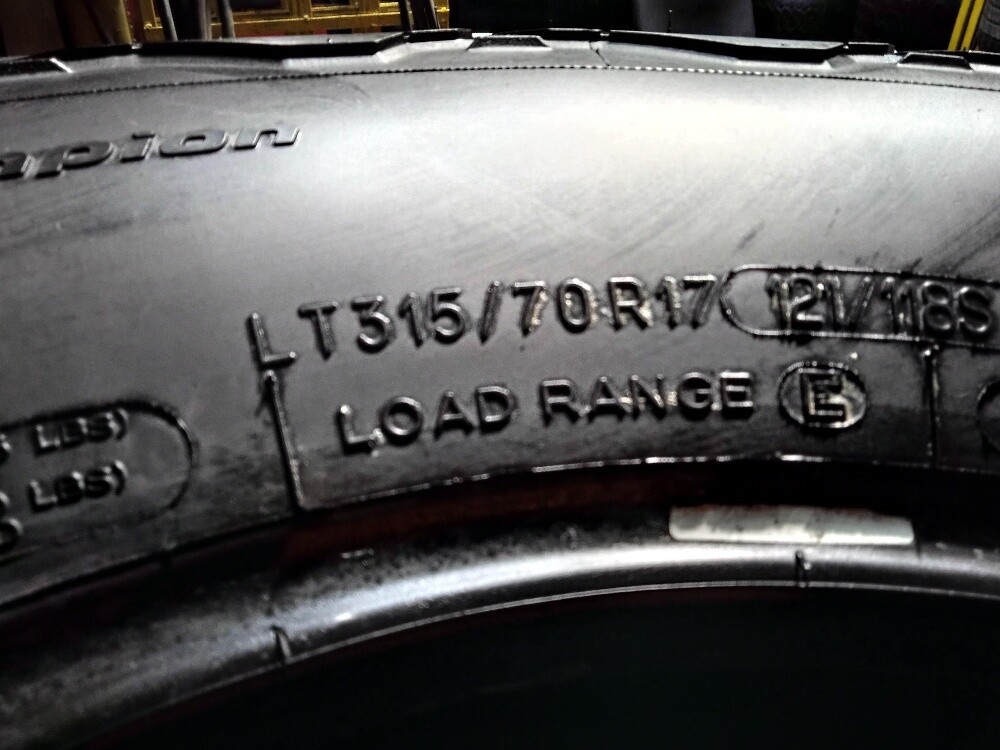 315-70-17,,, BFGOODRICH  brand - 5