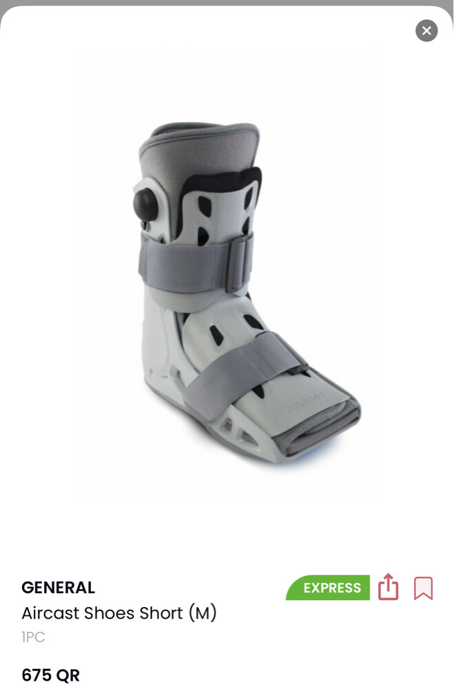 Aircast Shoes Short (L) - 16