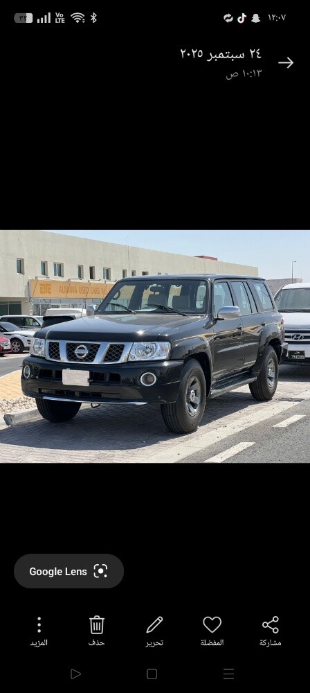 نيسان سفاري 2007 اسود - 8