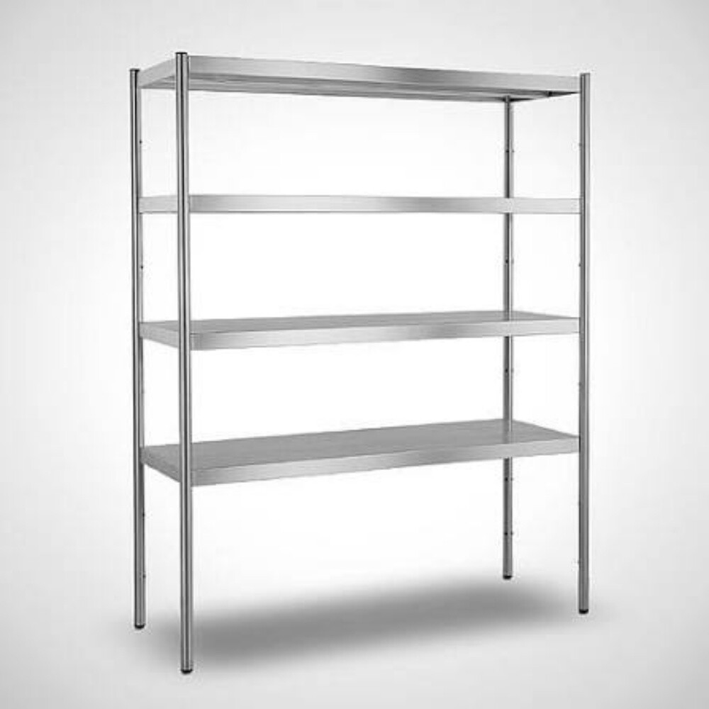 SS Stand with shelves per metre - 5