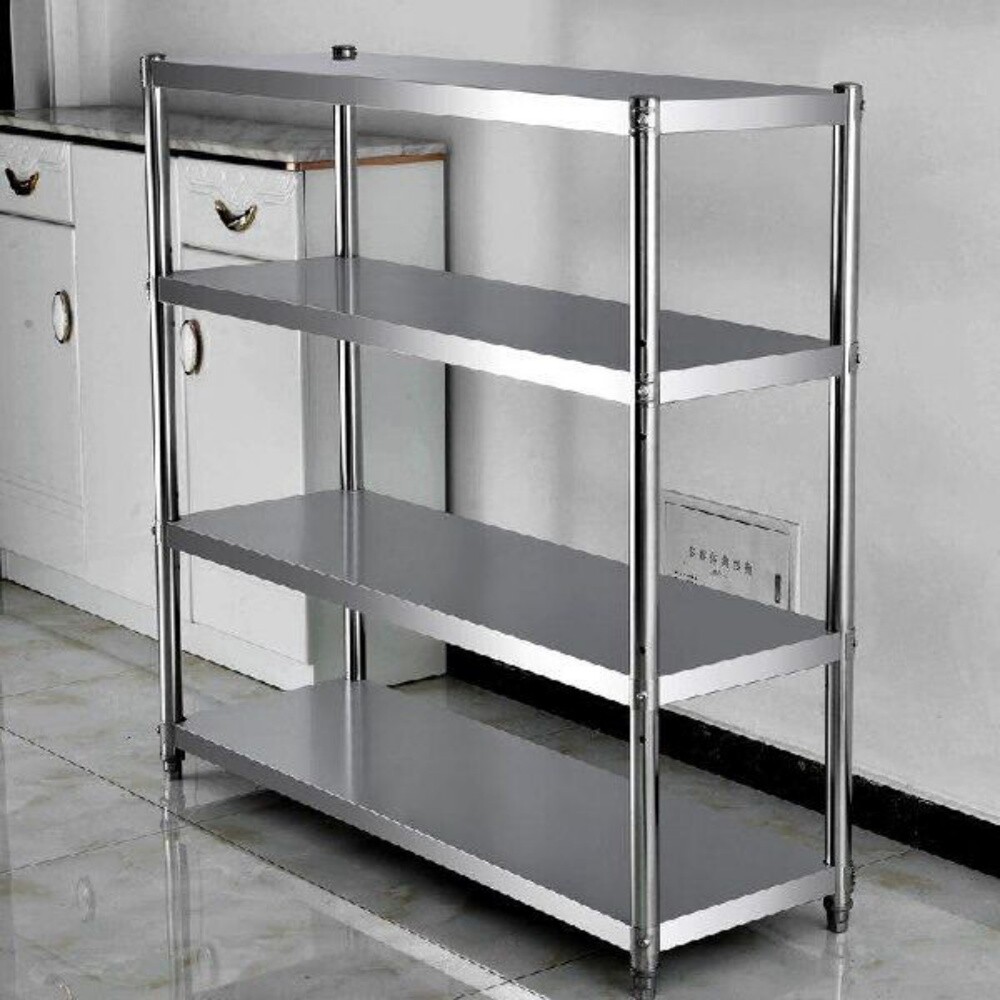 SS Stand with shelves per metre - 1