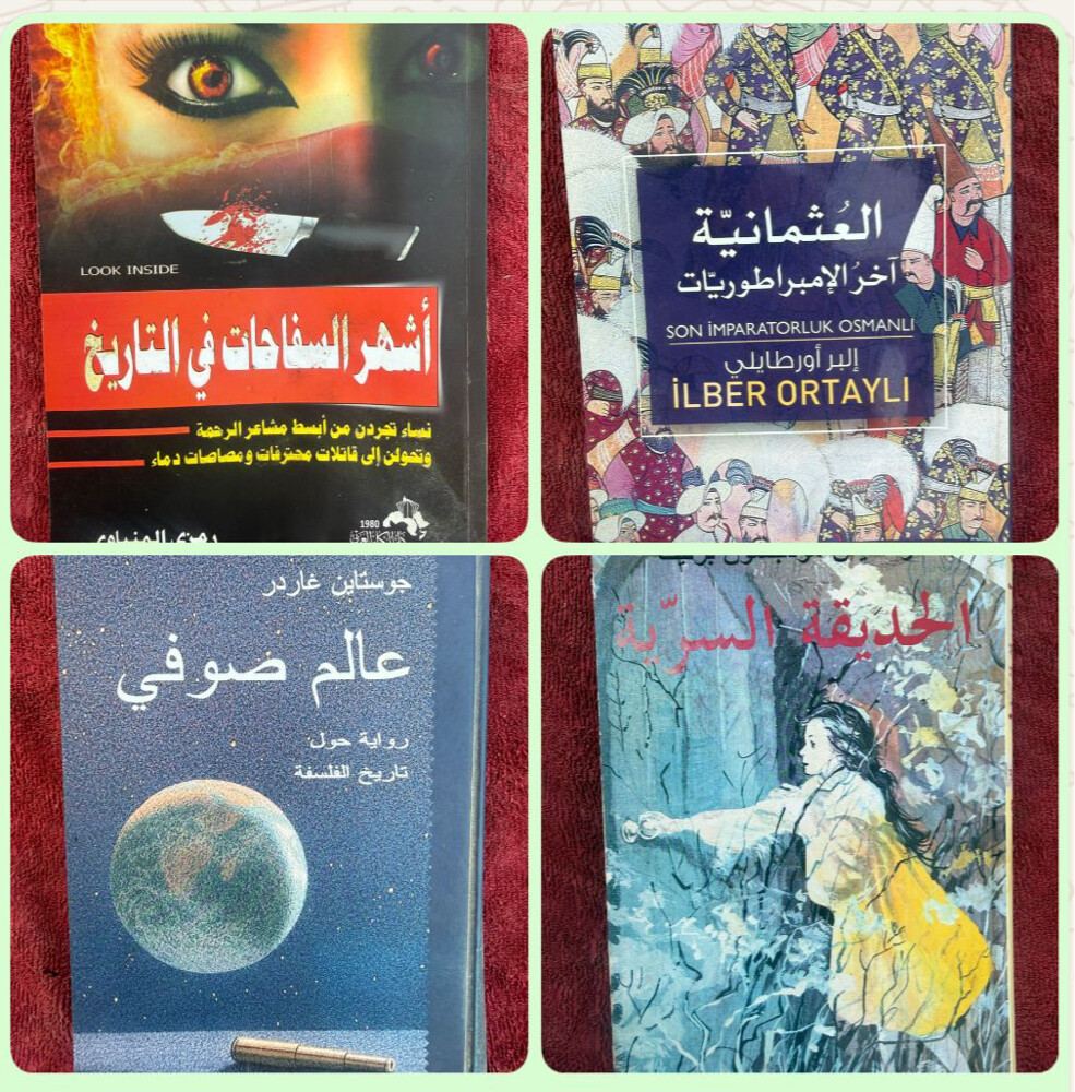 كتب وروايات متعددة النسخة 10 ريال - 25