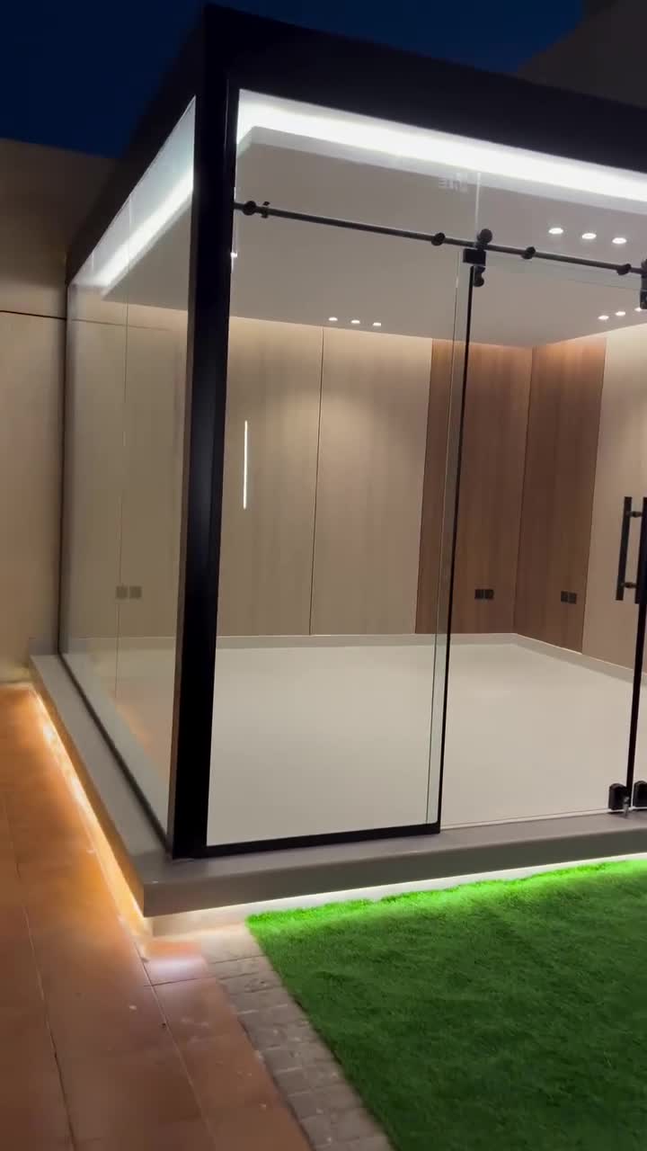 تنفيذ وتصميم  الجلسات الخارجيه  - 1