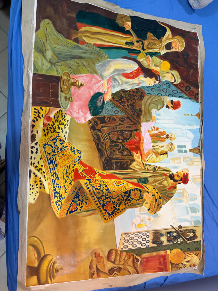 hand painted - 1