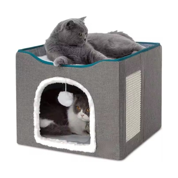 2 Story Cat House - 4