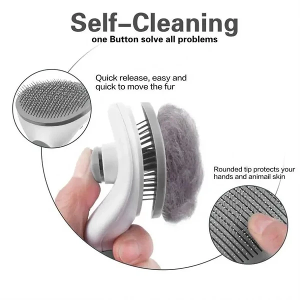 Self Cleaning Cat Brush - 2