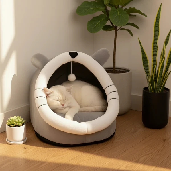 Cat Cave Bed - 3